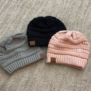 CC beanies